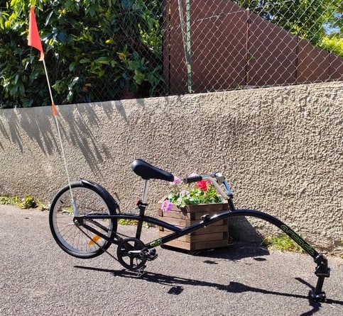 destockage fin de saison - velo suiveur